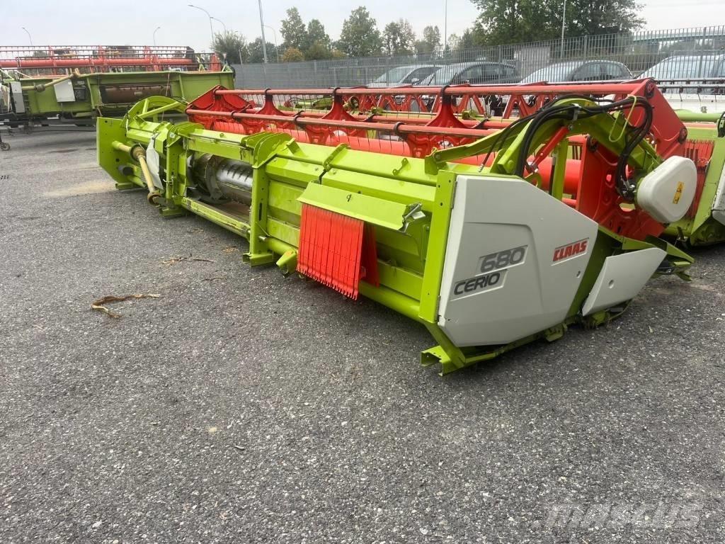 CLAAS CERIO 680 Kombajnové hlavice