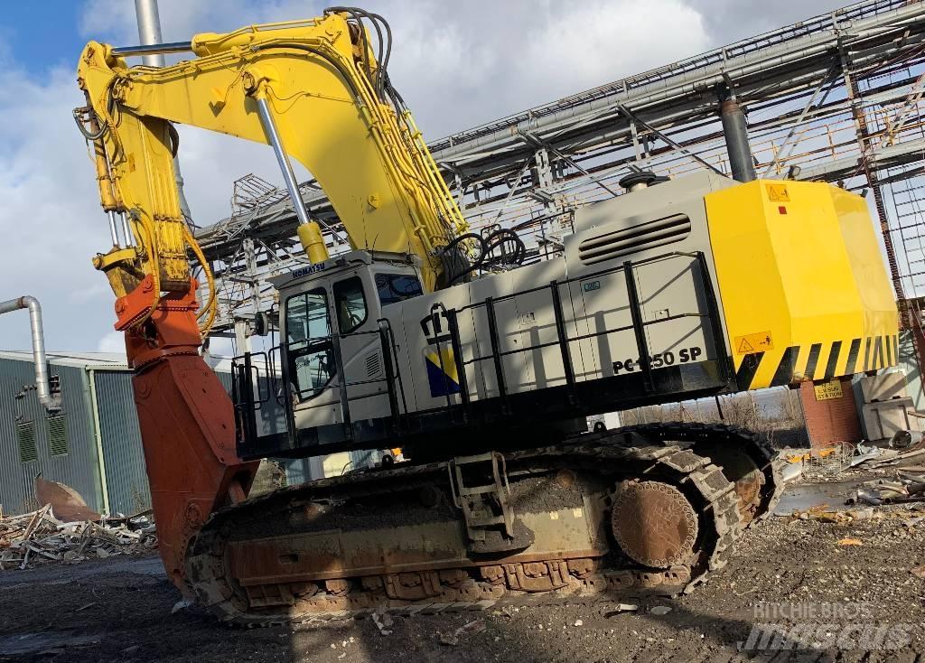 Komatsu PC1250-8SP Pásová rýpadla