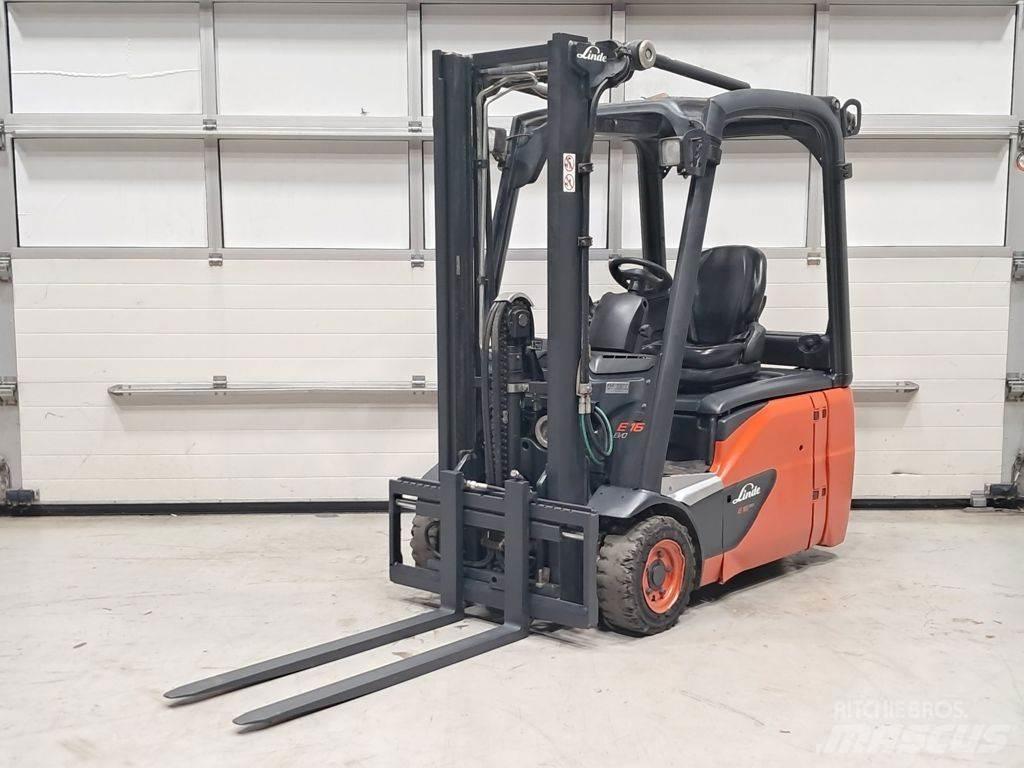 Linde E16-02 Akumulátorové vozíky