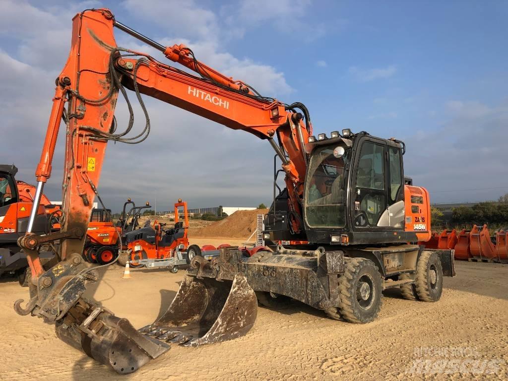 Hitachi ZX145W-6 Kolová rýpadla