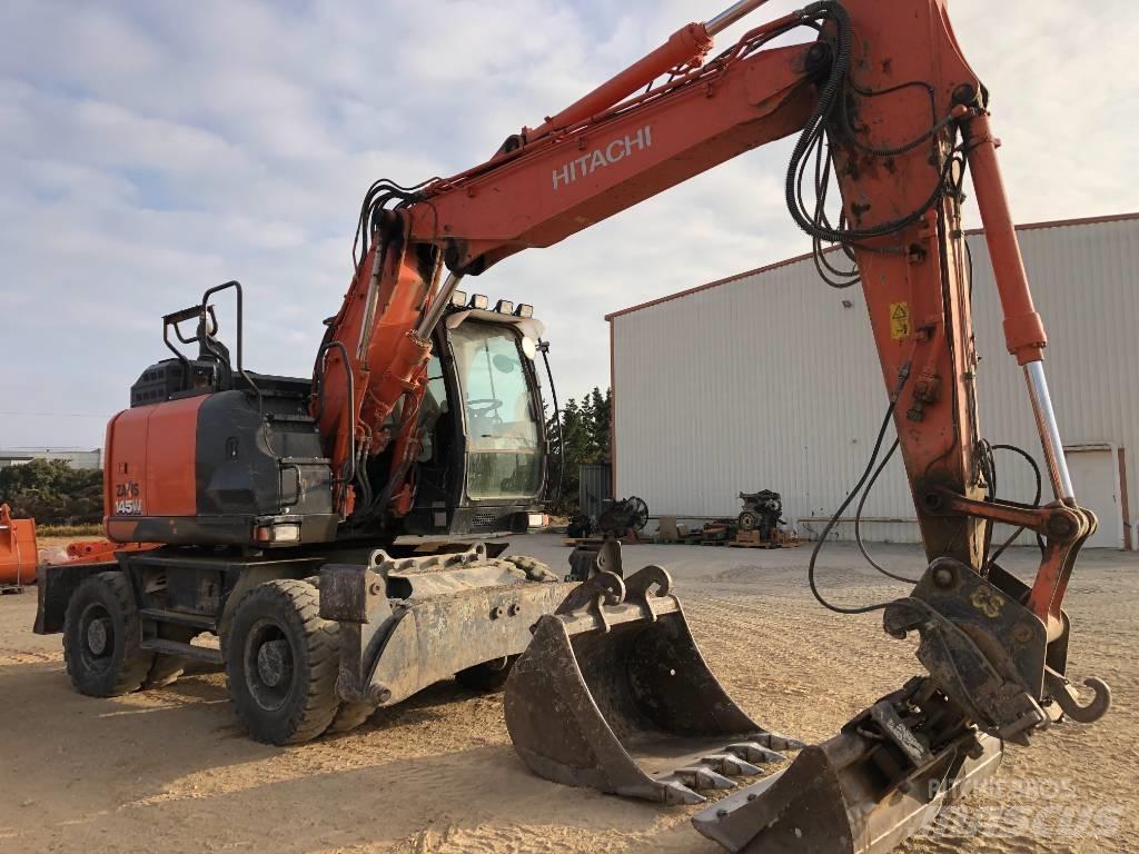 Hitachi ZX145W-6 Kolová rýpadla