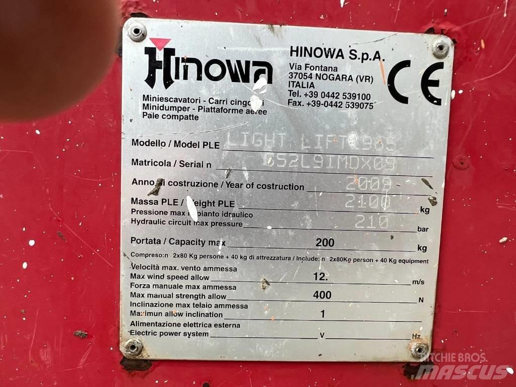 Hinowa LIGHLIFT 1965 Kloubové plošiny