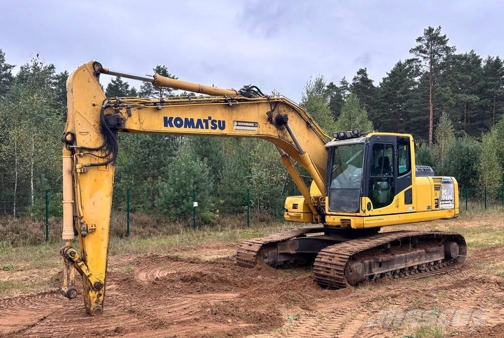 Komatsu PC 210 LC Pásová rýpadla
