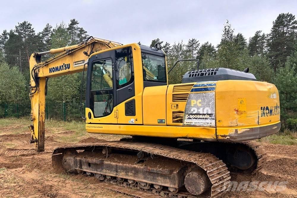 Komatsu PC 210 LC Pásová rýpadla