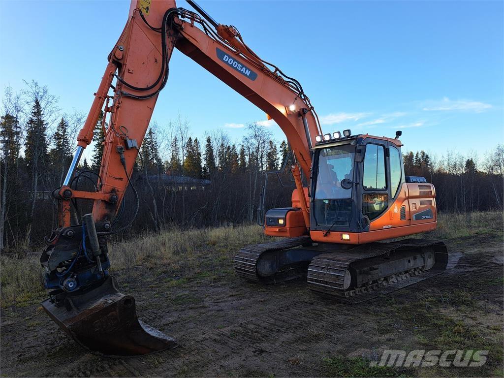 Doosan DX 140 LC-3 Pásová rýpadla
