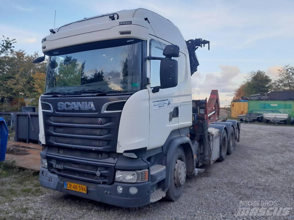 Scania R 520 Autojeřáby, hydraulické ruky
