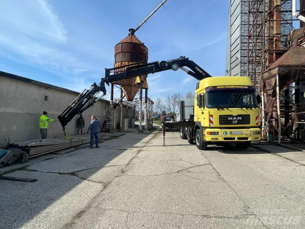 MAN F 2000 Autojeřáby, hydraulické ruky