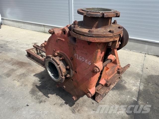 Warman dredge pump. Drapáky