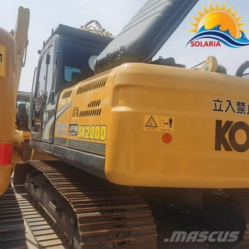 Kobelco SK 200 Pásová rýpadla
