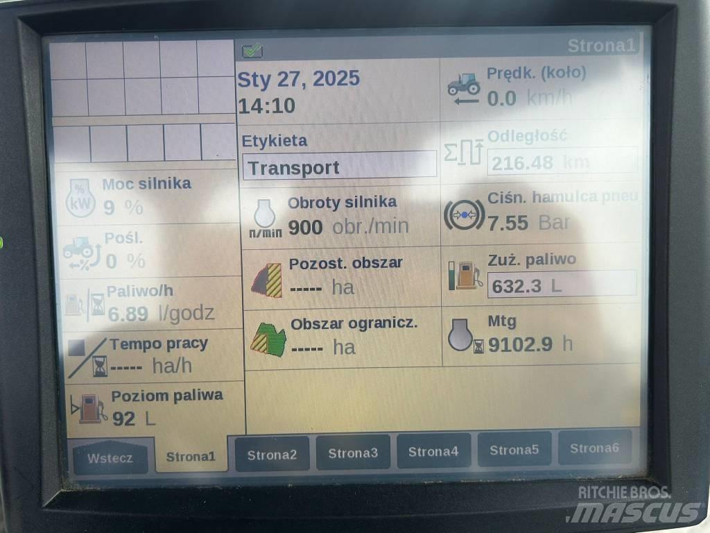 New Holland T 8.350 Traktory