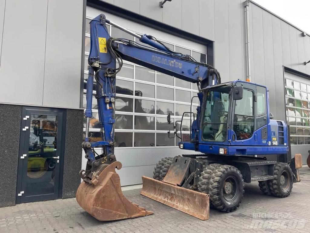 Komatsu PW148-8 Kolová rýpadla