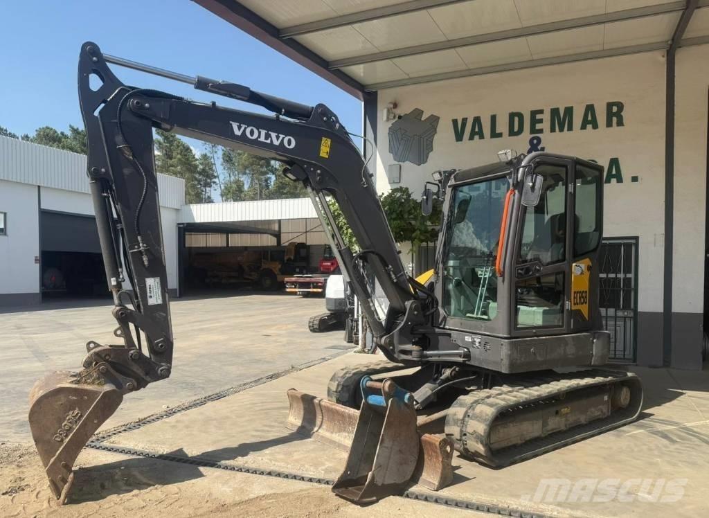 Volvo ECR 58 F Mini rýpadla < 7t