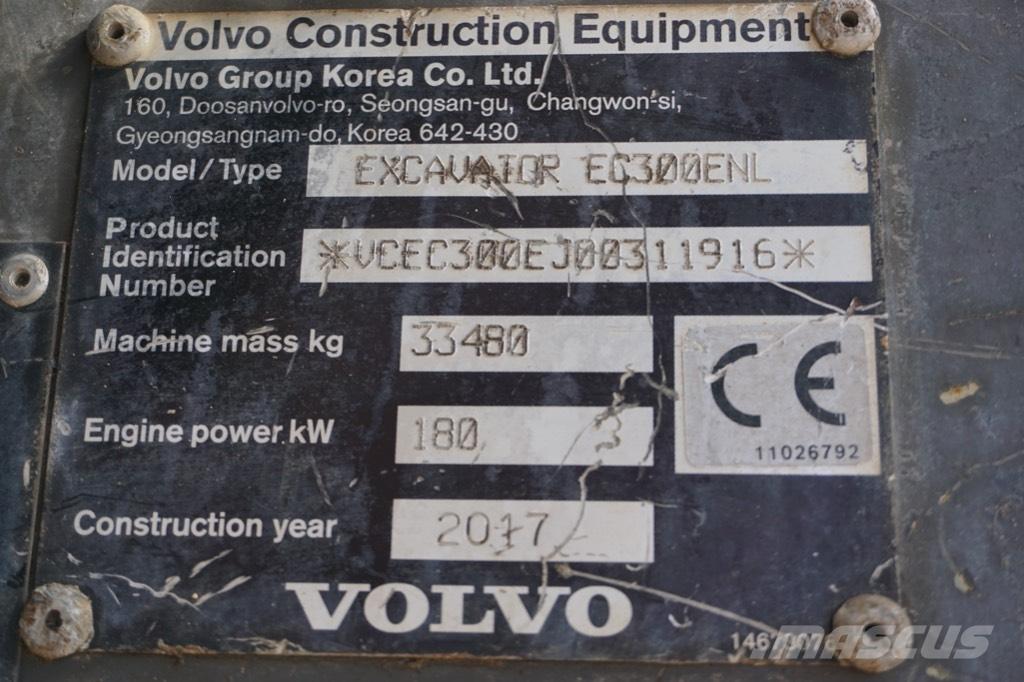 Volvo EC 300 E Pásová rýpadla