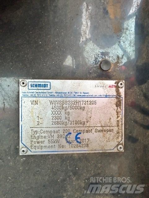 Schmidt Compact 200 Zametací stroje