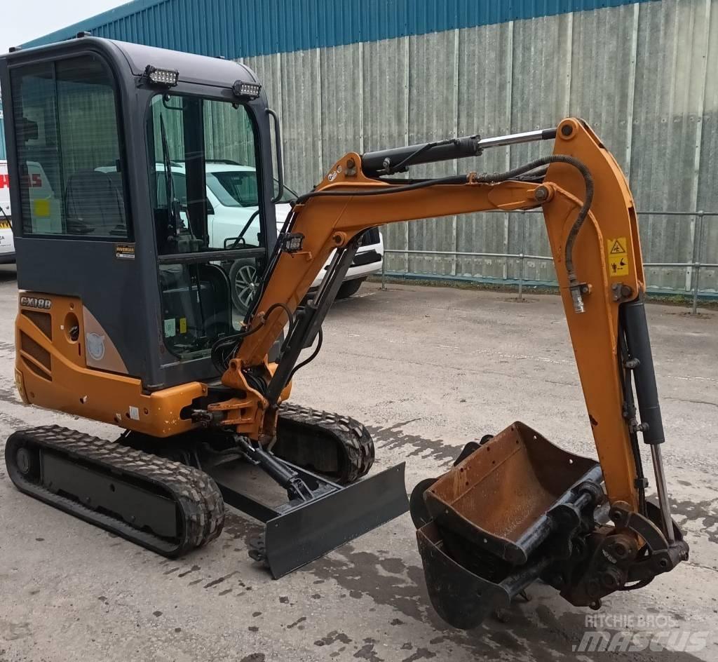 CASE CX 18 B Mini rýpadla < 7t