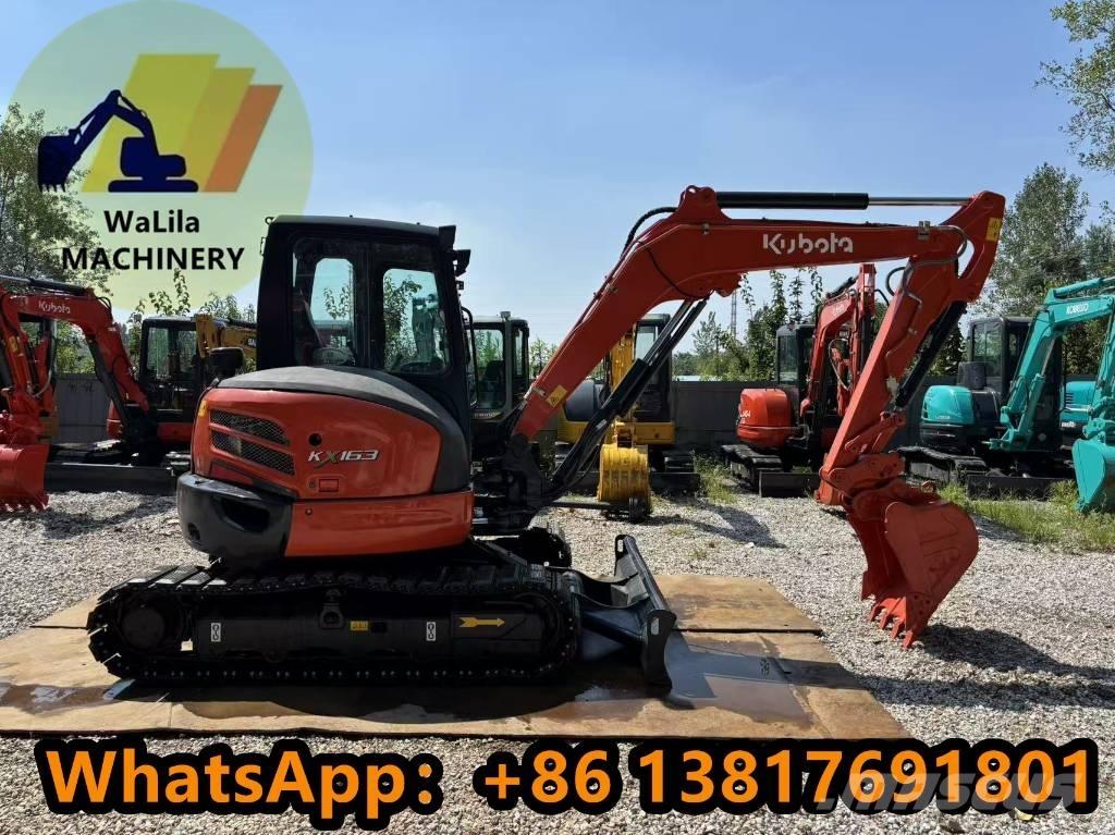 Kubota KX 163-5 Pásová rýpadla
