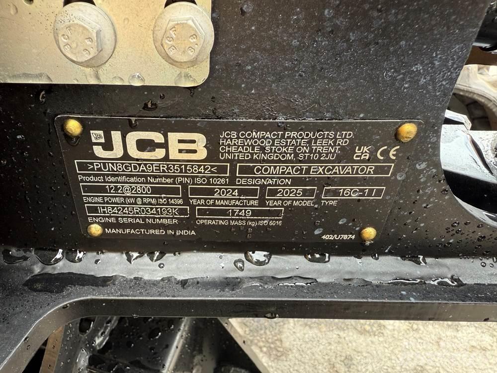 JCB 16C-1 Mini rýpadla < 7t