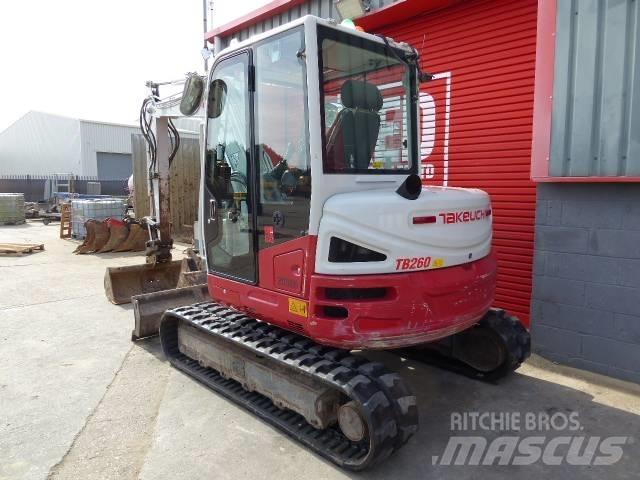 Takeuchi TB 260 Mini rýpadla < 7t