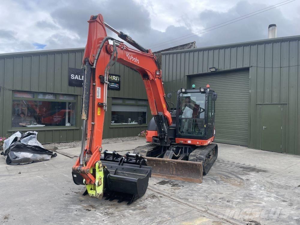 Kubota KX 080-4 Midi rýpadla 7t - 12t