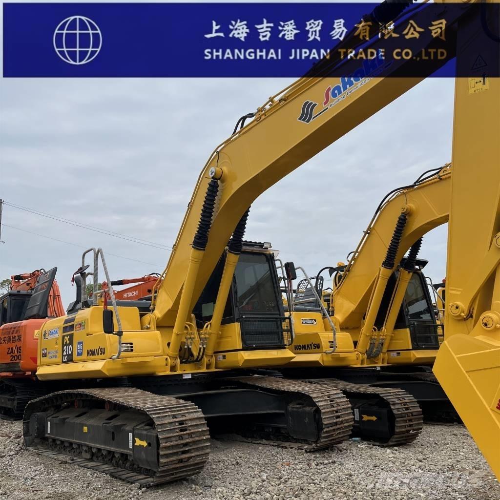Komatsu PC 210 Pásová rýpadla