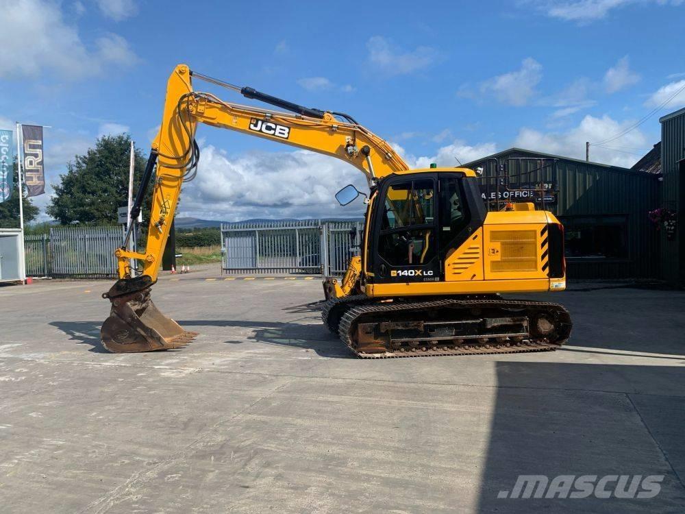 JCB 140 X LC Pásová rýpadla