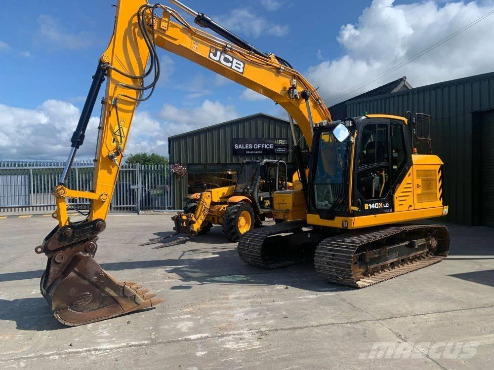 JCB 140 X LC Pásová rýpadla