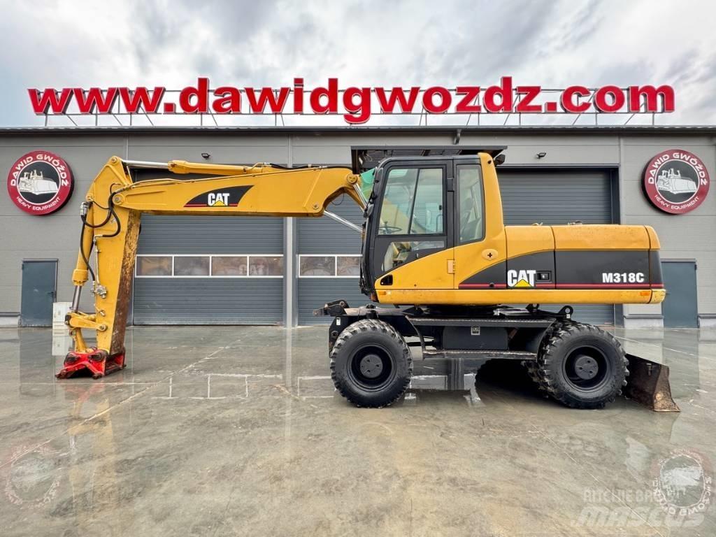 CAT M 318 C Kolová rýpadla