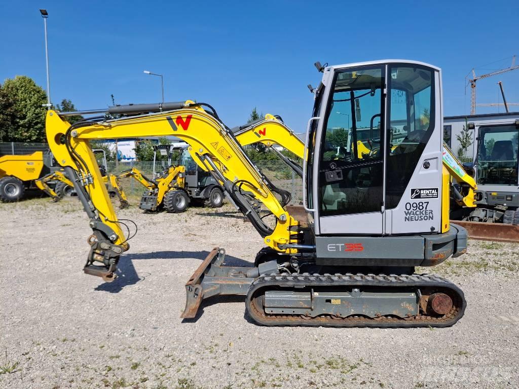 Wacker Neuson ET35 Pásová rýpadla