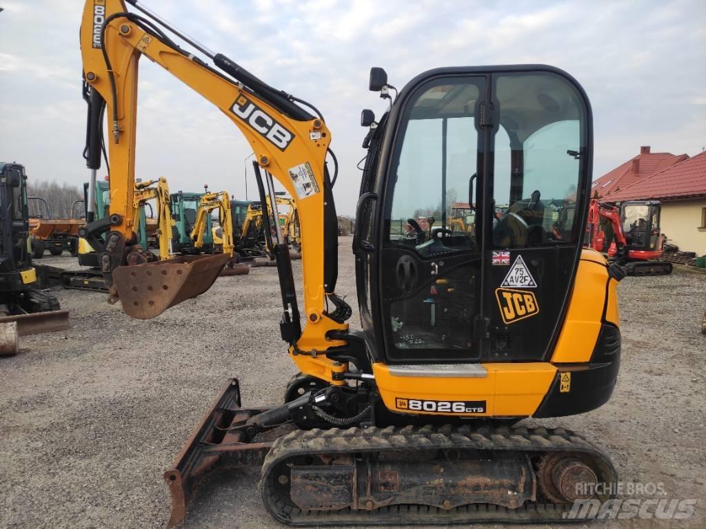 JCB 8026 CTS Mini rýpadla < 7t