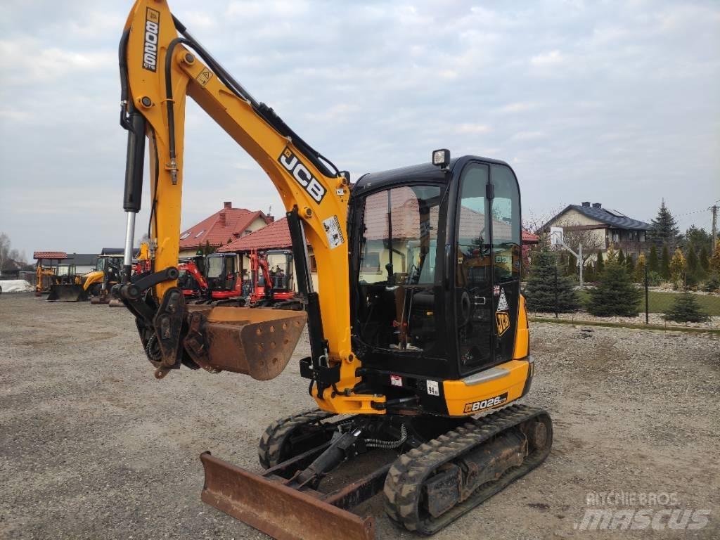 JCB 8026 CTS Mini rýpadla < 7t