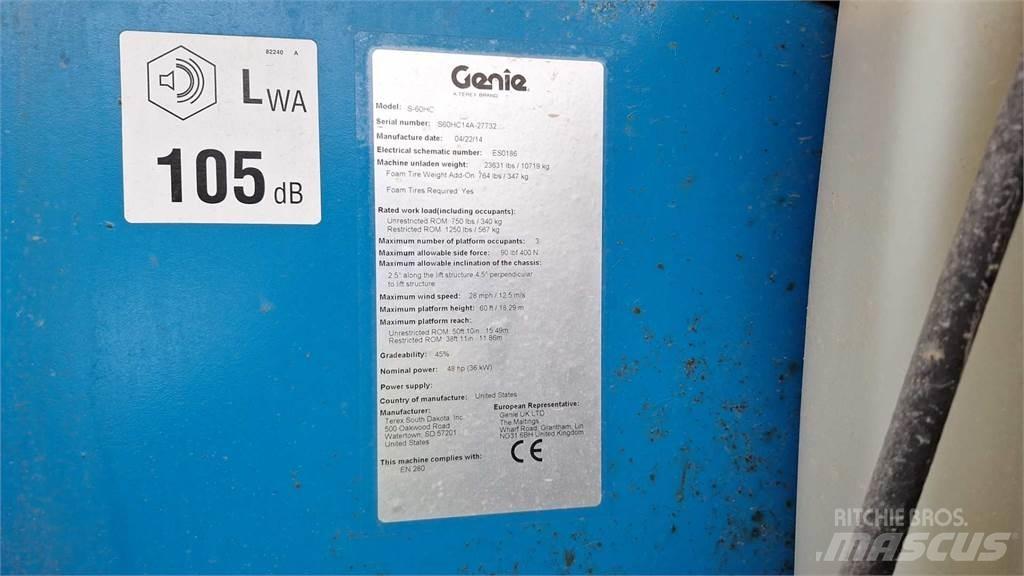 Genie S60HCE Teleskopické plošiny