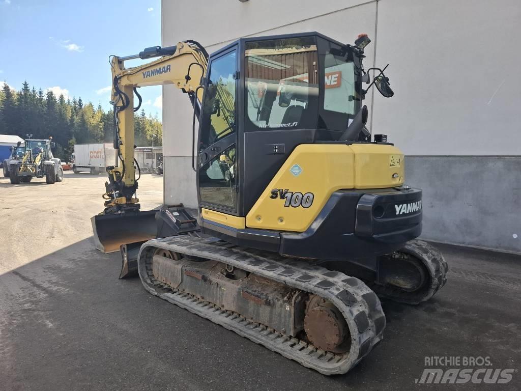 Yanmar SV 100-2A Midi rýpadla 7t - 12t