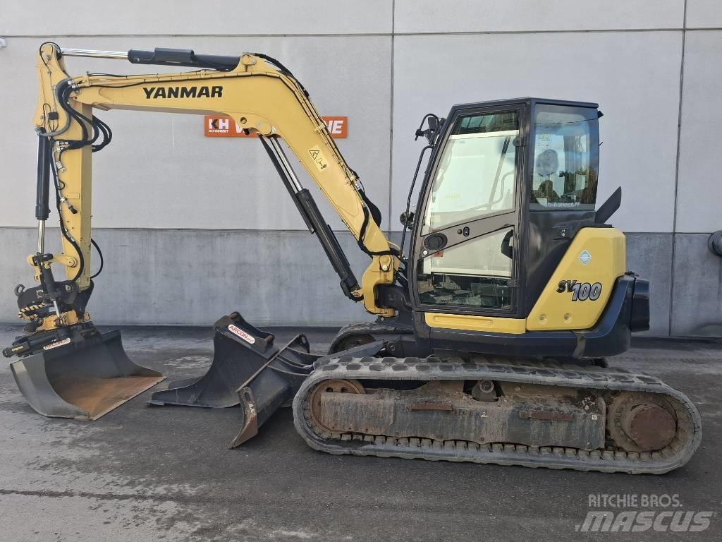 Yanmar SV 100-2A Midi rýpadla 7t - 12t