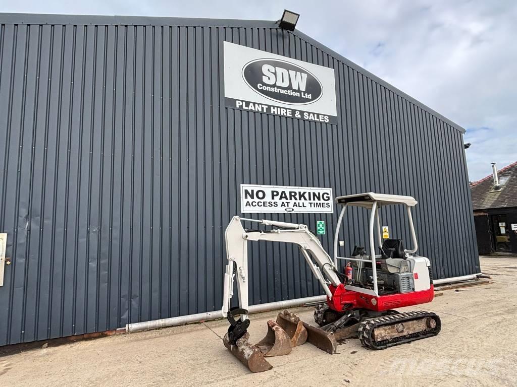 Takeuchi TB 016 Mini rýpadla < 7t
