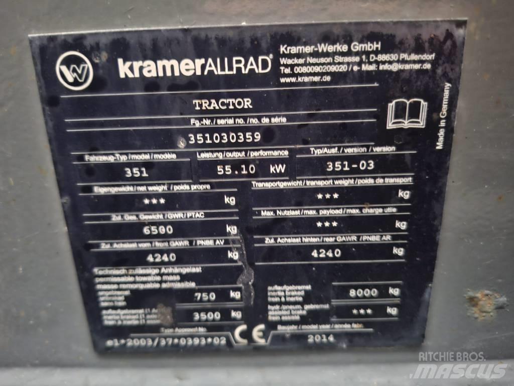 Kramer 580 Kolové nakladače