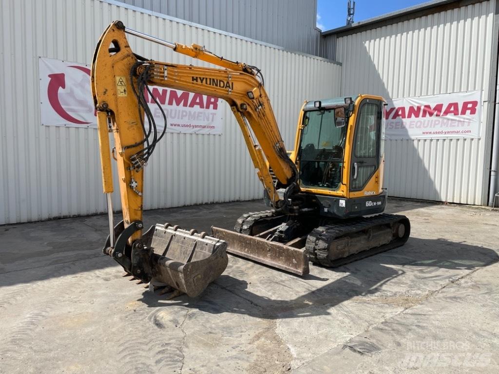 Hyundai R60 CR9A Mini rýpadla < 7t