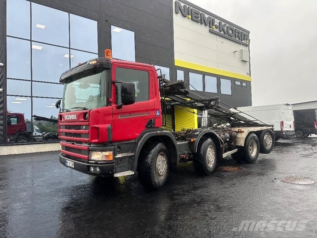 Scania P114 8x2*6 Lanový nosič kontejnerů