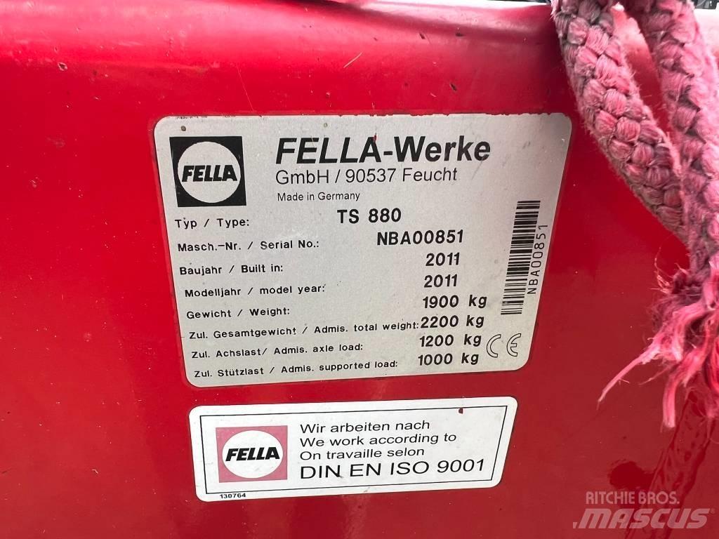 Fella TS 880 Řádkovače