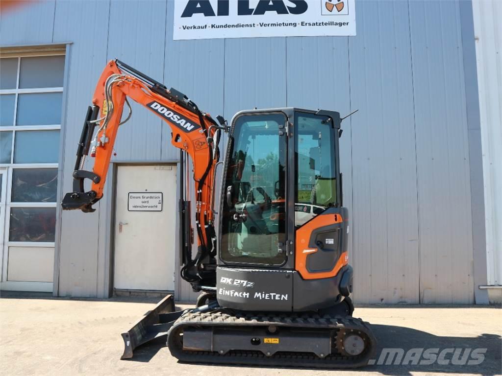 Doosan DX27Z-7 Mini rýpadla < 7t