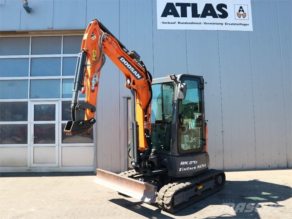 Doosan DX27Z-7 Mini rýpadla < 7t