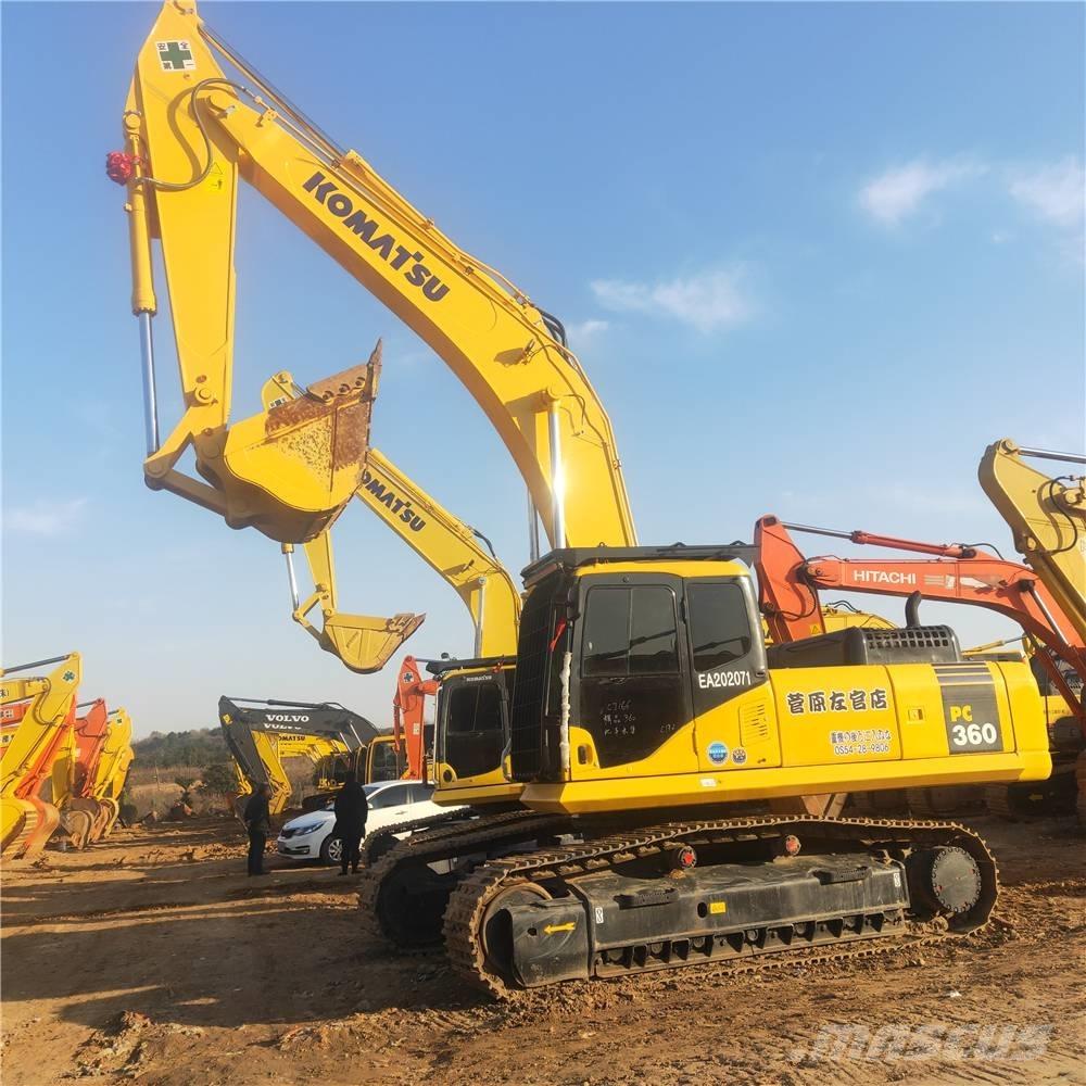 Komatsu PC 360 Pásová rýpadla