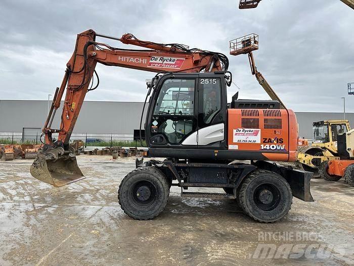 Hitachi ZX140W-6 Kolová rýpadla