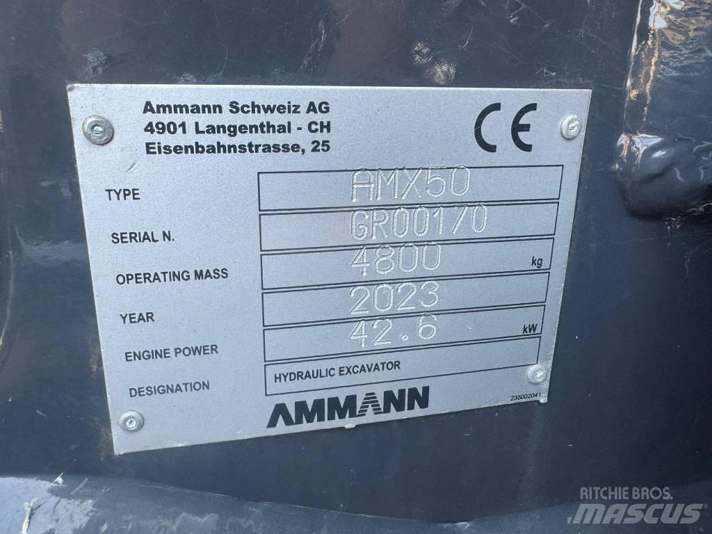 Ammann AMX 25 Mini rýpadla < 7t