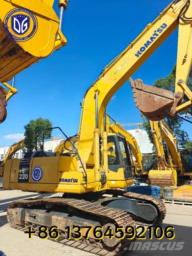 Komatsu PC 220 Pásová rýpadla