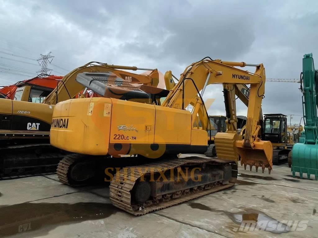 Hyundai Robex 220-7 Pásová rýpadla