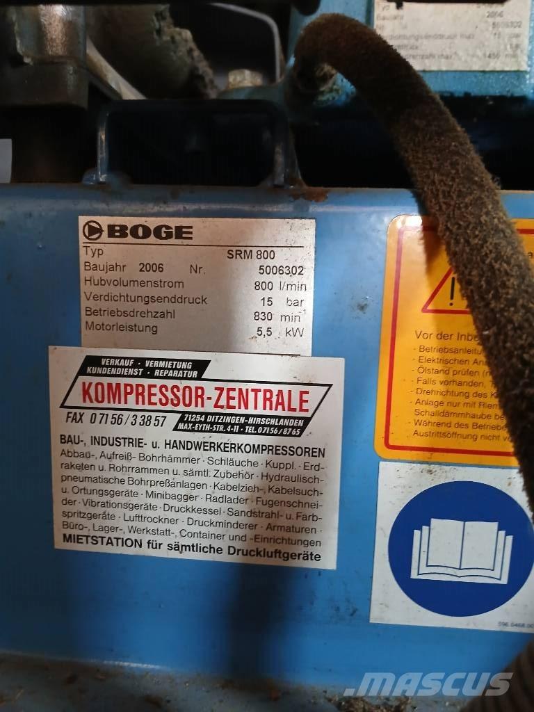 Boge SRM 800 Kompresory