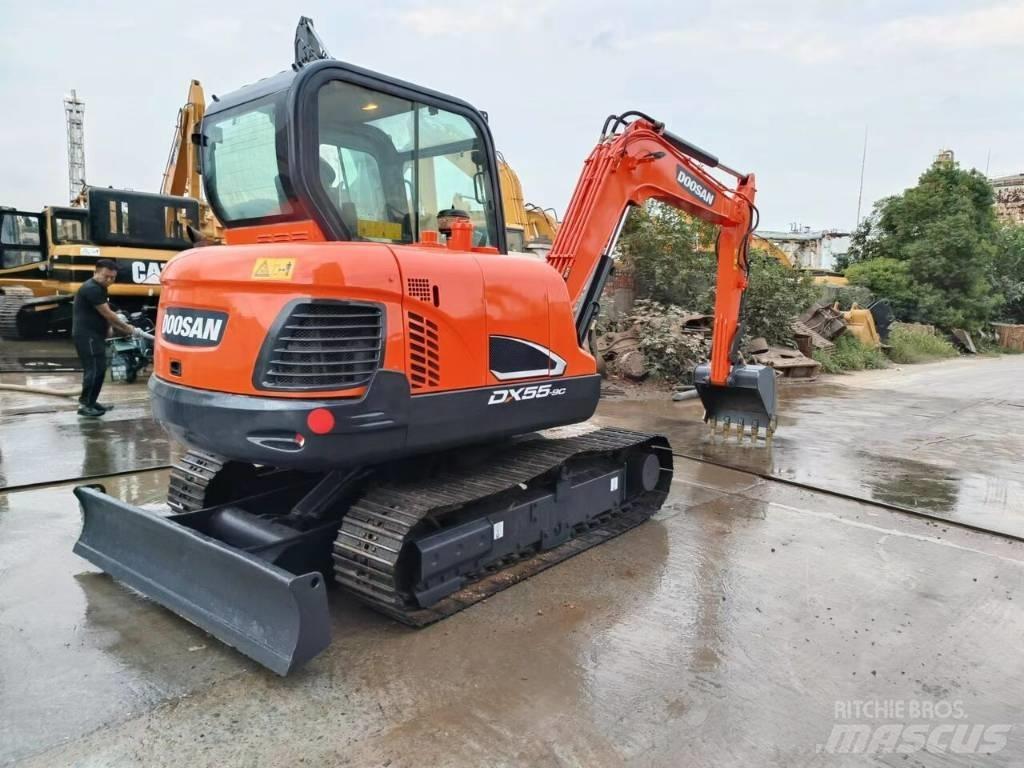 Doosan DX 55 Mini rýpadla < 7t