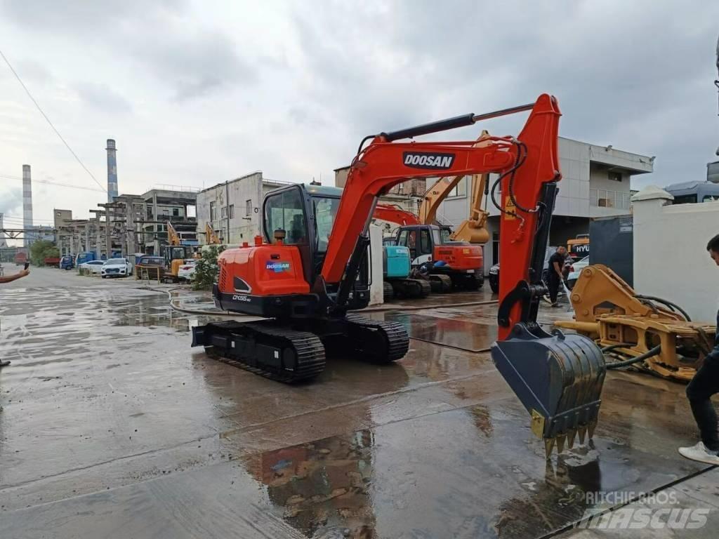 Doosan DX 55 Mini rýpadla < 7t