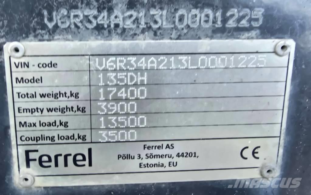 Ferrel 135DH Další přívěsné vozíky