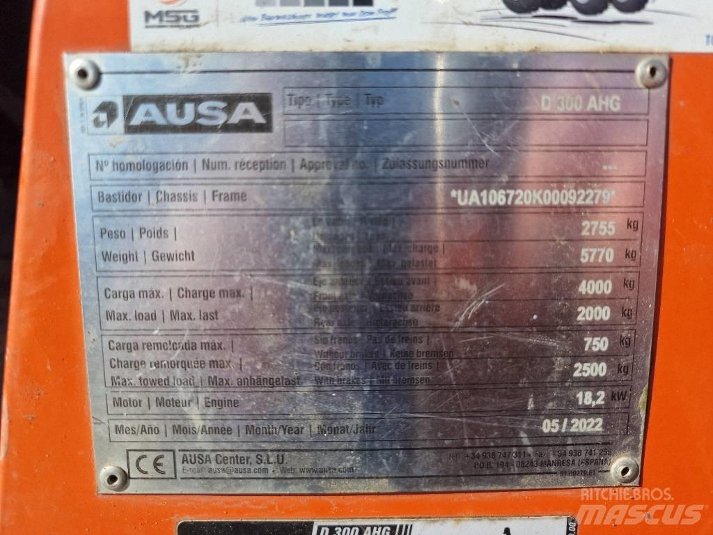Ausa D300AHG Kloubové dempry